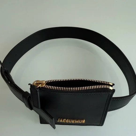 Jasquemus Black Belt With Wallet - Picture 5 of 5